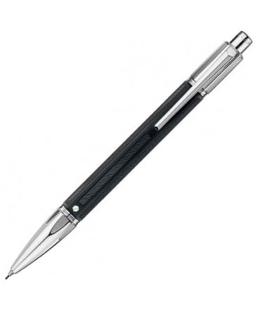 Stylo Caran d'Ache Varius Rubracer Argenté Rhodié Mine