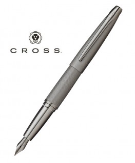 stylo-plume-cross-atx-diamant-gris-titane-brosse-ref_886-46FJ