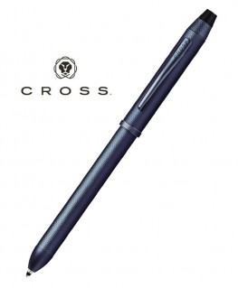 stylo-cross-tech3-multifonctions-pointe-de-diamant-bleu-mat-ref_AT0090-25