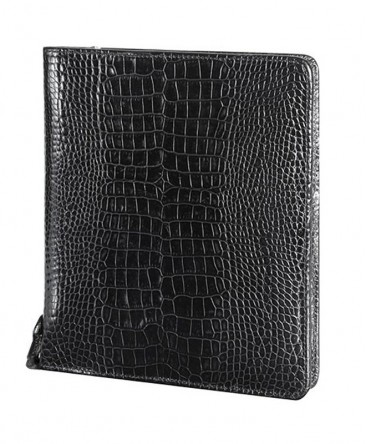 organisateur-mignon-ak17-veau-croco-savannah-noir-ref_17241M