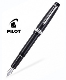 stylo-plume-pilot-justus95-resine-noire-rhodie-fj-3mrr-nb-b-m