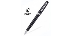 stylo-plume-pilot-justus95-resine-noire-rhodie-fj-3mrr-nb-b-f