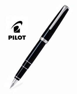 stylo-plume-pilot-falcon-laque-noire-plume fine-fe-25sr-b-f
