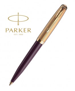 Stylo Bille Parker 51 Premium Résine Prune GT réf 2123518