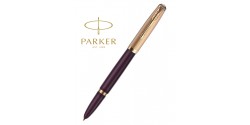 Stylo plume Parker 51 Prémium Résine noire GT