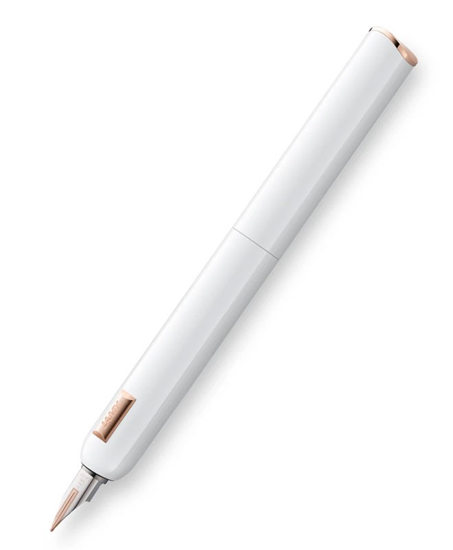 Stylo Plume Lamy Dialog Capless Palladie - Plume En Or Massif 14 Carats - Métal - Occasion Superbe état