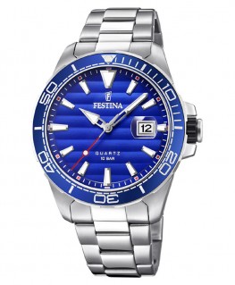 montre-festina-prestige-bleu-bracelet-acier_F20360/1