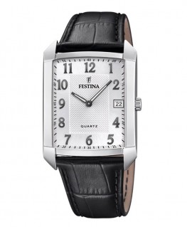 montre-festina-classics-argent-cuir-noir_F20464/1