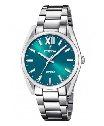 montre-festina-boyfriend-vert-bracelet-acier_F20622/C montre-festina-boyfriend-vert-bracelet-acier_F20622/C