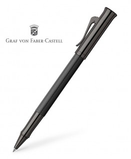 Stylo Roller Graf von Faber Castell Guilloché Black Edition