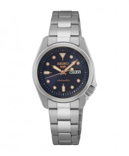 montre-femme-seiko5-automatique-3 aiguilles-ref_SRE003K1