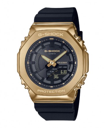 Montre Casio G Shock Noire et Dor e r f GM S2100GB 1AER