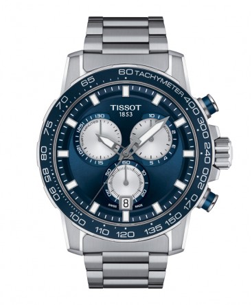 Montre Homme T1256171105100 TISSOT SUPERSPORT CHRONO - Cadran Ronde, Noir