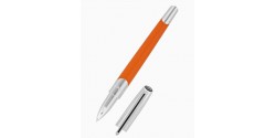 stylo-roller-st-dupont-defi-millenium-orange-mat-argente_402737-ouvert