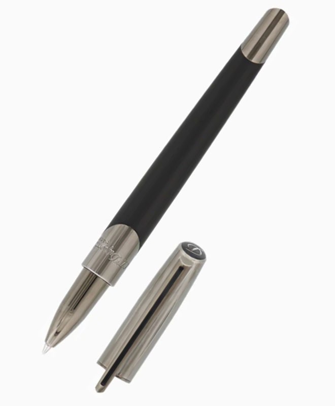 Stylo Roller S.T. Dupont Défi Millenium - Noir Gun - Neuf Avec étiquettes Et Boîte