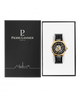 ecrin-montre-pierre-lannier-automatique-cadran-noir-bracelet-cuir-noir-ref_326c033