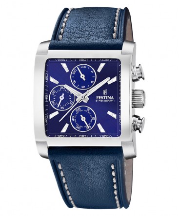montre-festina-timeless-chronographe-bleu-cuir-bleu_F20424/2