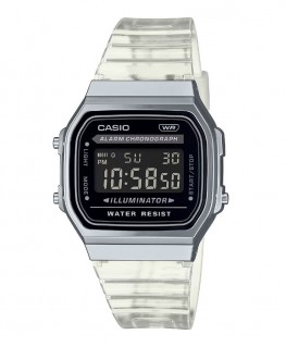 montre-casio-vintage-iconic-acier-bracelet-transparent_A168XES-1BEF