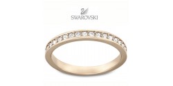 Swarovski Bague Rare Doré Rose Taille 58