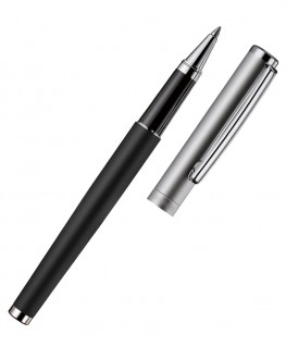 stylo-roller-ottohutt-design01-noir-rhuthenium-mat_009-11438-ouvert