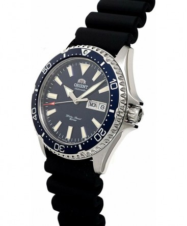 Montre Automatique ORIENT KING PLONGE - Cadran Bleu - 21 Rubis - Japon - Occasion Très Bon État