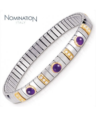 Bracelet-Nomination-Collection-Extension-Améthyste-Réf_042453-002