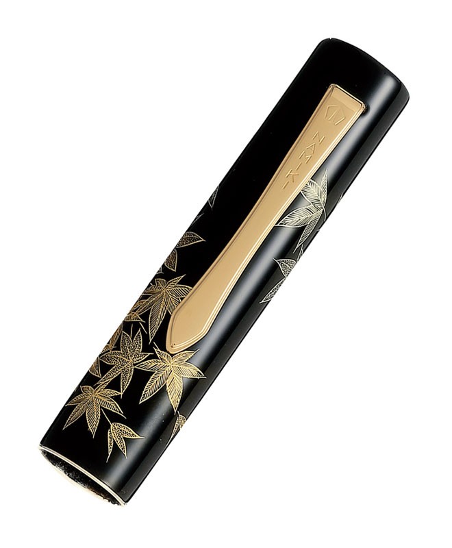 Stylo Plume Namiki Yukari Chinkin - Plume Or 18 Carats - Motif Pin Tree (Pin) - Neuf De Collection