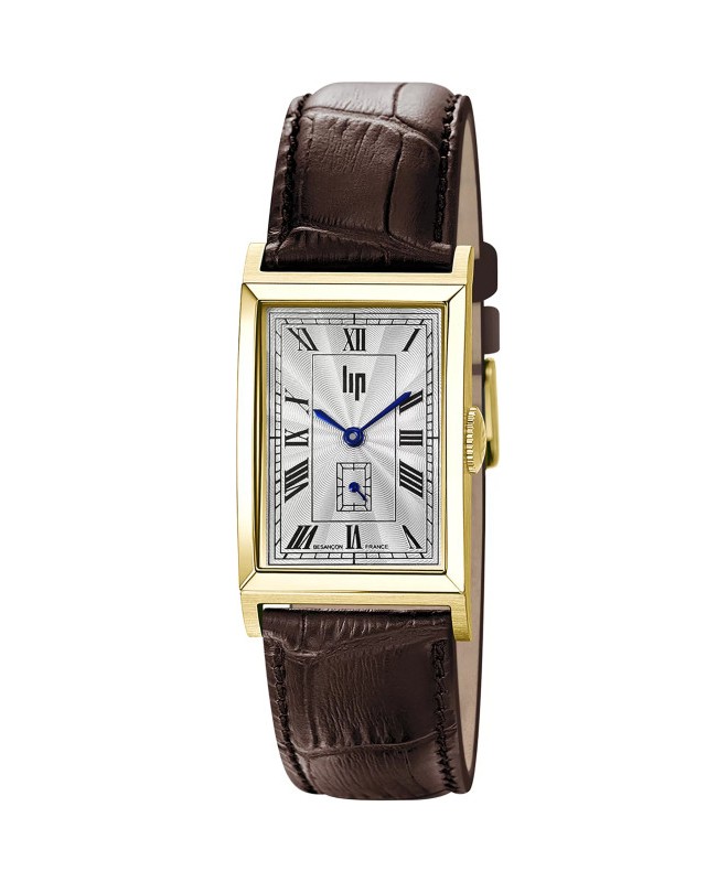 Bracelet Montre LIP En Cuir Marron Foncé - Stock Ancien, Original - Neuf Sans étiquette