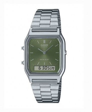 montre-casio-vintage-acier-rectangulaire-vert_aq-230a-3amqyes-casio montre-casio-vintage-acier-rectangulaire-vert_aq-230a-3amqyes-casio