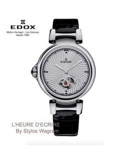 Montre-Femme-Edox-LaPassion-Open-Heart-Automatique-Réf: 85025-3C-AIN