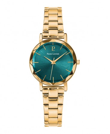 montre-pierre-lannier-multiples-cadran-vert-bracelet-acier-dore_012p562-pierre-lannier