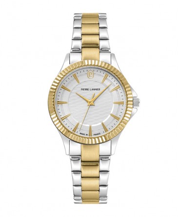 montre-pierre-lannier-metropolitain-cadran-argente-bracelet-acier-bicolor_018g721-pierre-lannier