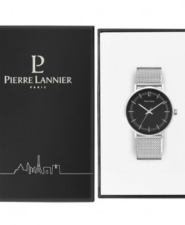 ecrin-montre-pierre-lannier-gaius-cadran-noir-bracelet-milanais_204h131-pierre-lannier