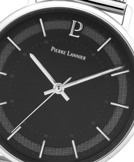 montre-pierre-lannier-gaius-cadran-noir-bracelet-milanais_204h131-pierre-lannier-cadran
