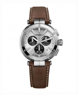 montre-herbelin-newport-chronographe-cuir-brun_37658ap42ma-herbelin