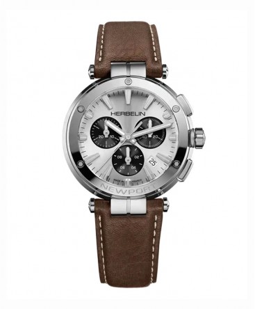 montre-herbelin-newport-chronographe-cuir-brun_37658ap42ma-herbelin