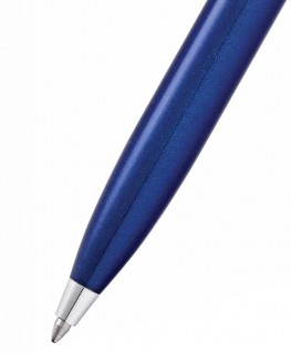 Stylo Bille Sheaffer® Série 100 Laque Bleue Chromé
