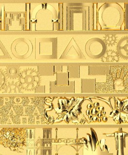 stylo-bic-4-couleurs-50ans-tournaire-bronze-jaune_100788-tournaire-motifs