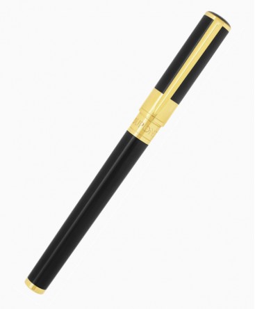 stylo-roller-st-dupont-initial-laque-noire-dore_272202-st-dupont