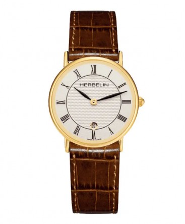 montre-herbelin-classique-quartz-dore-16845P08MA