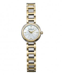 montre-herbelin-lady-h-nacre-blanche-bicolore-17312BT1N19