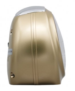 reveil-seiko-plastique-doré-qhe193g-profil-1