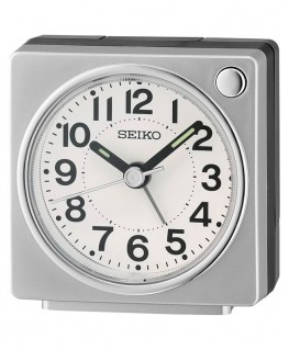 reveil-seiko-plastique-carré-gris-qhe196s