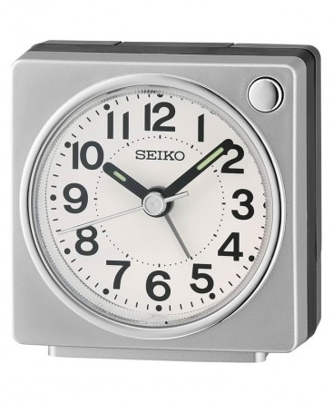 reveil-seiko-plastique-carré-gris-qhe196s