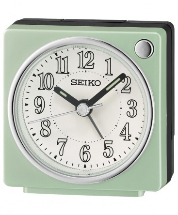 reveil-seiko-plastique-carré-vert-qhe197m