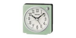 reveil-seiko-plastique-carré-vert-qhe197m