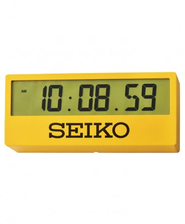 horloge-murale-seiko-digitale-jaune-qhl073y