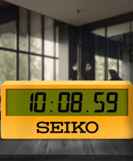 horloge-murale-seiko-digitale-jaune-qhl073y-visuel-2