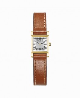 montre-herbelin-antares-quartz-carré-pvd-or-jaune-cuir-camel-A17144P01C02