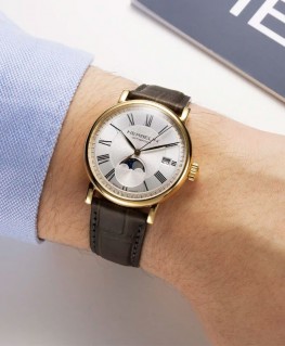 montre-herbelin-inspiration-automatique-phase-de-lune-2847P08GR-porté
